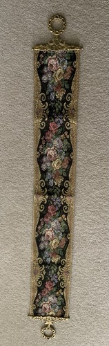 Vtg tapestry bell pull french - pull,