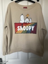 Snoopy Peanuts Sweatshirt Size