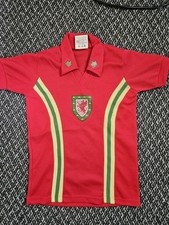 Rare Original Wales 1976/1979 Home Shirt ADMIRAL BOYS VGC