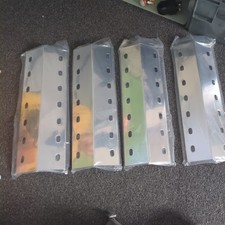 WELL GRILL 4-Pack Stainless Steel Heat Plates BBQ Flavorizer Bar Replacement Pa