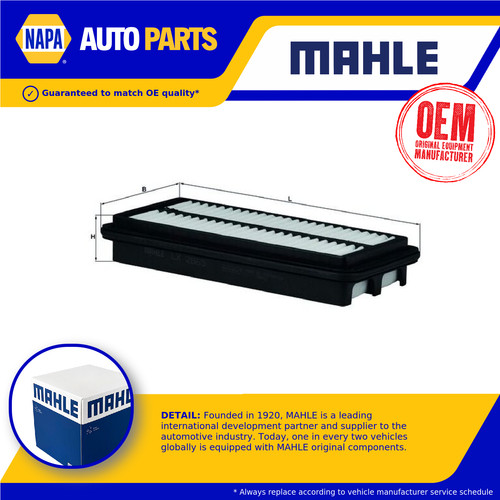 Air filter lx2865 mahle - air,