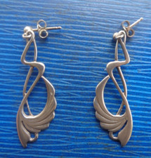 Sterling silver art nouveau - sterling,