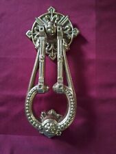 Brass Door Knocker Very Heavy Antique Reproduction A Kenrick & Sons No, 402