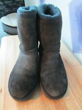 UGG Australia UK 4 EU 37 US 6 SUEDE Navy Blue ankle Boots