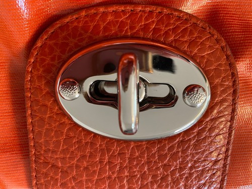 Orange vintage mulberry bag - vintage,