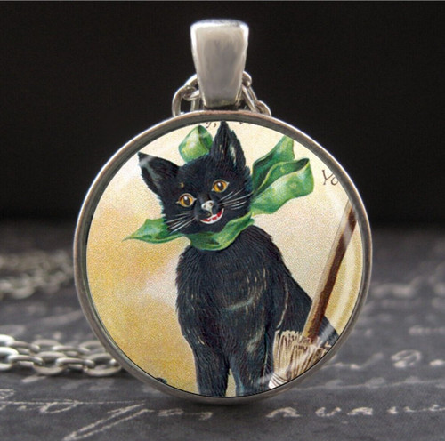 Halloween jewelry black - halloween,