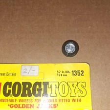 1 X  LOOSE 1970S CORGI TOYS#1352"INTERCHANGEABLE WHEEL GOLDEN JACKS