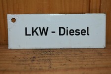 Vintage Enamel Sign Gas