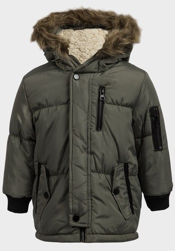 Minoti boys puffa parka - boys,