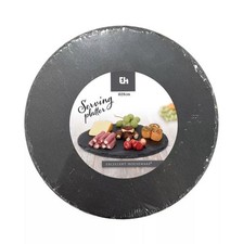 Slate Plate 28 cm - Natural