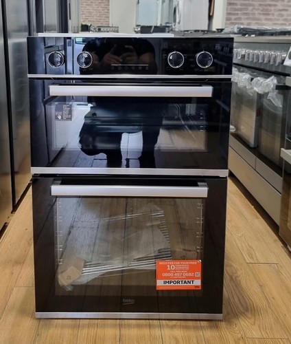 Electric double oven built - electric, in