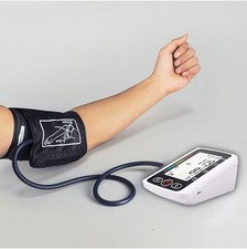 Digital High Blood Pressure Monitor Testing Kit Cuff BP Machine Heart Rate Meter