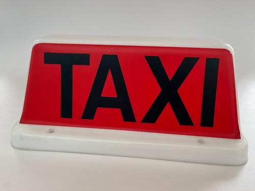 Vintage taxi roof sign - taxi, |