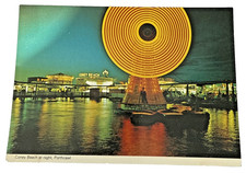 Very rare Coney Beach, Porthcawl : Vintage Postcard with the figure 8.. 