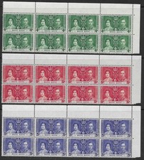 Hong Kong 1937 Coronation Set