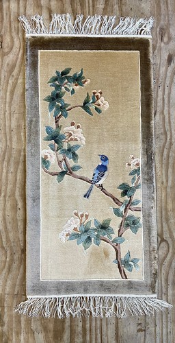 Art deco chinese silk - art,
