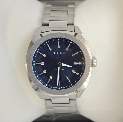 Gucci gg2570 41mm blue dial - gg2570,