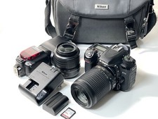 Nikon D7500 W/  55-200mm &
