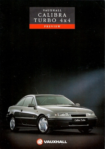 Vauxhall calibra turbo 4x4 - calibra,