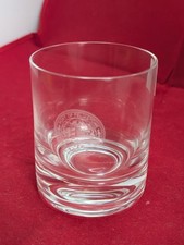Dartington Crystal Whiskey Tumbler with Eching of Felixstowe Port
