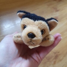 Russ Petooties Brown Dog Small Soft Toy Plush Puppy Dachshund  ? Rottweiler ? 