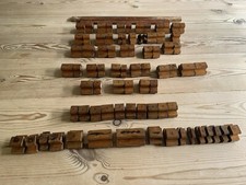  Wooden Printers Letters