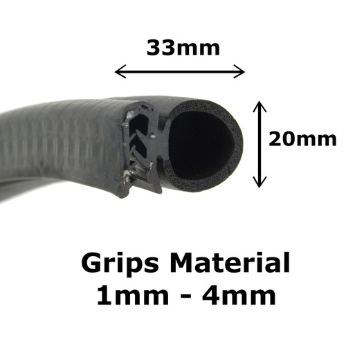 Bottom edge rubber push - bottom, on