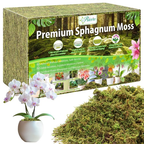 Premium sphagnum moss 4lbs - sphagnum,