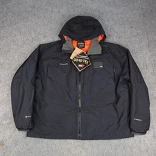 Simms Jacket Mens 2XL Black Gore Tex PrimaLoft Bulkley Waterproof Fishing Coat