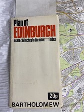 Vintage Maps 1970 Edinburgh