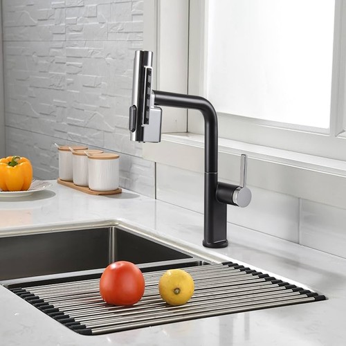 Kitchen stainless steel faucet - stainless,