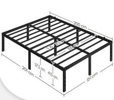 King Size Metal Bed Base