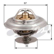 Gates Thermostat for Jaguar XJ8 3.2 Litre Petrol October 1997 to July 2003