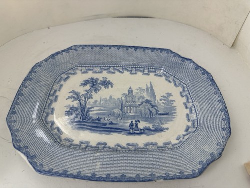 Antique blue white - antique,