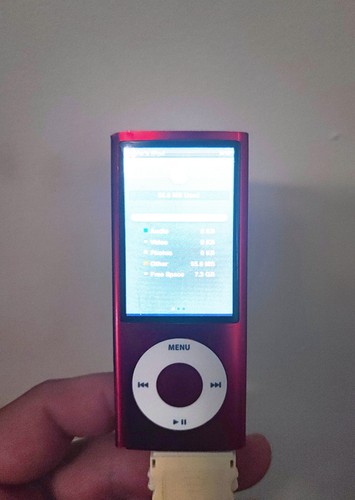 Apple ipod nano red with - ipod,