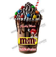 Ice cream van sticker M & M's