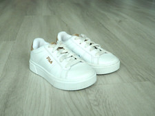 FILA Panache Girls Trainers White & Gold Size Infants 8  /26
