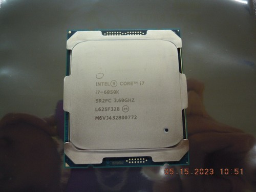 Intel core 6850k - core, 3.60ghz