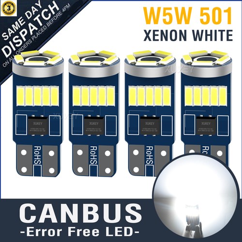 T10 led 501 - 4x, side