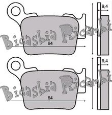 5526 - Rear Brake Pads KTM 125