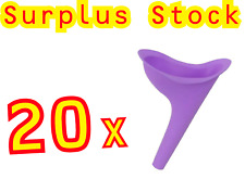 JOB LOT 20x Portable Female Woman She wee Urinal Urine Funnel Camping Travel