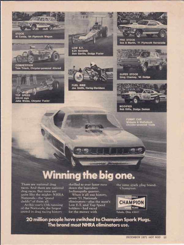 1971 cuda funny - 1971, drag