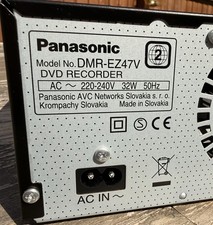 Panasonic DMR-EZ47V VCR & DVD