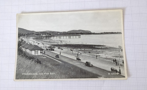 Old unsent postcard the - old,