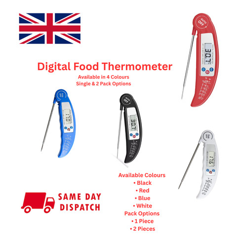 Digital food thermometer - thermometer, probe