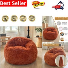 Fluffy Bean Bag Chair CoverNo
