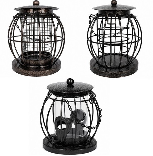 Pms metal bird feeder squirrel - bird,