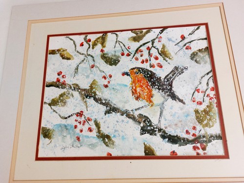 Original wildlife painting - , "