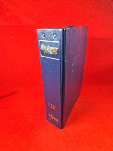 Railway world magazines - railway,