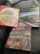 500 Piece Puzzles Bundle All New And Sealed Ideal For Gifts